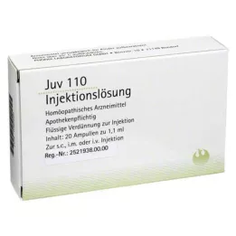JUV 110 Injectieoplossing 1,1 ml Ampoules, 20x1,1 ml