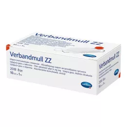 VERBANDMULL Hartmann 10 cmx1 m zigzag, 1 st