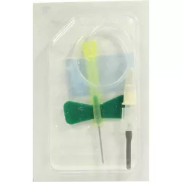 BD VACUTAINER Safety Lok 21 G 18 cm bloedafnameset, 1 st