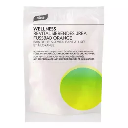 Efasit wellness revitaliserende ureum voet bad oranje, 40 g