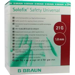 SOLOFIX Veiligheidsuni.lanzet.21 G 1,8 mm Stich., 200 st