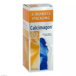 CALCIMAGON D3 kauwtabletten, 180 stuks