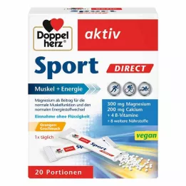 DOPPELHERZ Sport DIRECT Vitaminen+Mineralen, 20 stuks