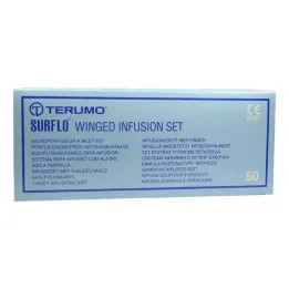 Surflo perfusieset 23 G 30 cm blauw (50 stuks)