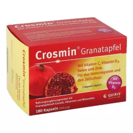 CROSMIN Granaatappel capsules, 180 stuks