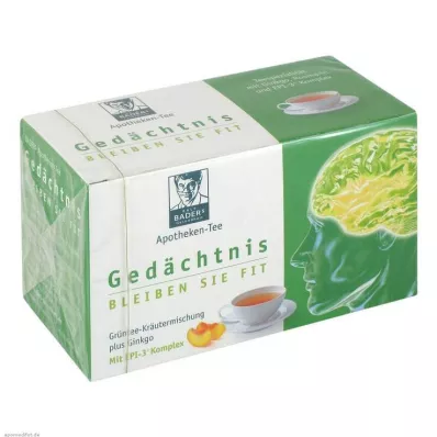 Baders PharmacyTee Memory, 20 st Baders PharmacyTee Memory, 20 st