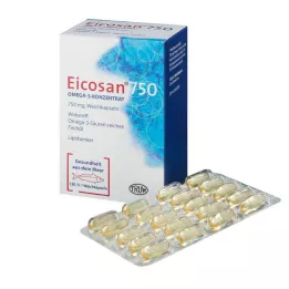 EICOSAN 750 Omega-3 Concentraat Zachte Capsules, 120 stuks