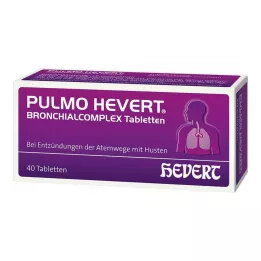 PULMO HEVERT Bronchialcomplex tabletten, 40 stuks