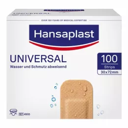 HANSAPLAST Universele strips Waterres.30x72 mm, 100 st