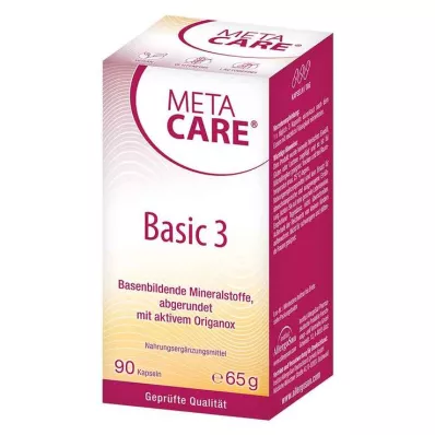 META-CARE Basis 3 capsules, 90 stuks META-CARE Basis 3 capsules, 90 stuks