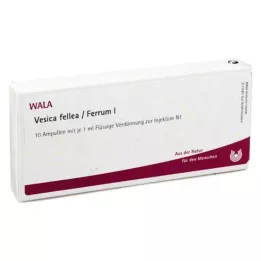 VESICA FELLEA/Ferrum I ampullen, 10X1 ml