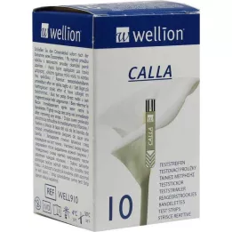 WELLION CALLA Bloedglucoseteststrips, 10 stuks