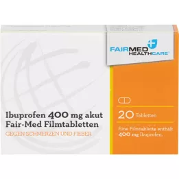 Ibuprofen 400 mg acuut fair-med zorgvuldige film tabblad., 20 st