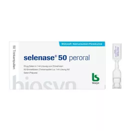 SELENASE 50 orale oplossing voor oraal gebruik, 50X1 ml