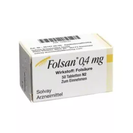 FOLSAN 0,4 mg tabletten, 50 stuks