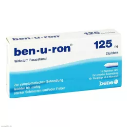 BEN-U-RON 125 mg zetpillen, 10 stuks