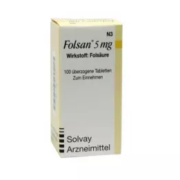 FOLSAN 5 mg tabletten, 100 stuks