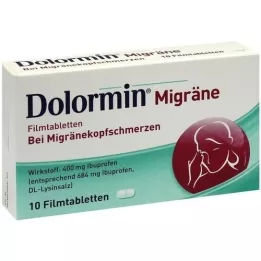 DOLORMIN Migraine -film -gecoate tabletten, 10 st