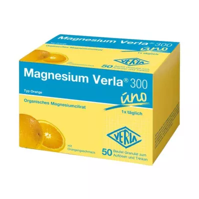 MAGNESIUM VERLA 300 Oranje Granulaat, 50 stuks MAGNESIUM VERLA 300 Oranje Granulaat, 50 stuks