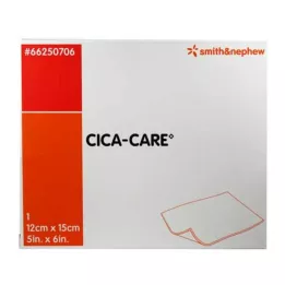 CICA CARE 12x15 cm dunne siliconen gelplaat voor littekens, 1 stuk