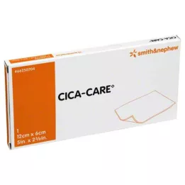 CICA CARE 6x12 cm dunne siliconen gelplaat voor littekens, 1 stuk