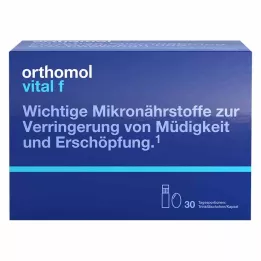 ORTHOMOL Vital F drinkfles/capsule combopack, 30 stuks