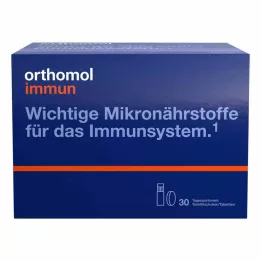 ORTHOMOL Immuun drinkfles/tablet combopakket, 30 stuks
