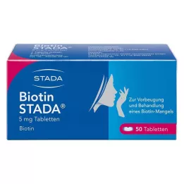 BIOTIN STADA 5 mg tabletten, 50 stuks
