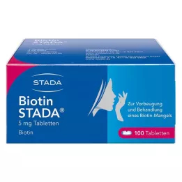 BIOTIN STADA 5 mg tabletten, 100 stuks