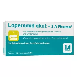 LOPERAMID akut-1A Pharma harde capsules, 10 stuks