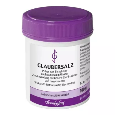 GLAUBERSALZ Natriumsulfaatpoeder, 100 g
