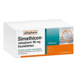 SIMETHICON-ratiopharm 85 mg kauwtabletten, 100 stuks