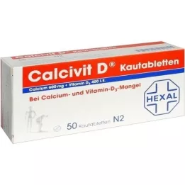 CALCIVIT D Chewing Tablets, 50 st