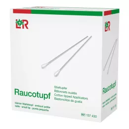 RAUCOTUPF Klein wattenstaafje, 100 stuks