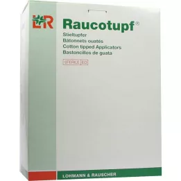 RAUCOTUPF Wattenstaafje 1 st. grote wattenkop, 50X2 st