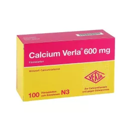 CALCIUM VERLA 600 mg filmomhulde tabletten, 100 stuks