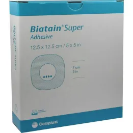 Biatain Super zelfklevend Superabs.12,5x12,5 cm, 10 stuks