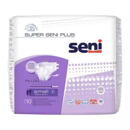 Super Seni Maat 1 Small Plus Diaps Nacht voor volwassenen, 10 st