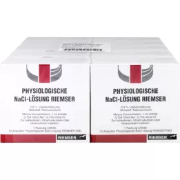 Fysiologische NaCl Loes, 100x1 ml