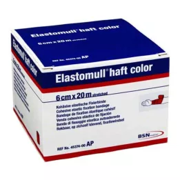 Elastomull Opsluiting Kleur 6 CMX20 M Fixatie Bind Rood, 1 st