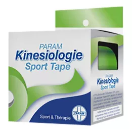 KINESIOLOGIE Sporttape 5 cmx5 m groen, 1 st