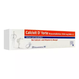 CALCIVIT D forte bruistabletten, 20 stuks