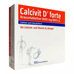 CALCIVIT D forte bruistabletten, 100 stuks