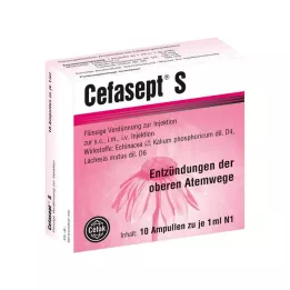 CEFASEPT S Injectieoplossing, 10 stuks