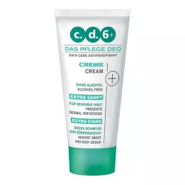 CD6+Care Deodorantcrème, 50 ml