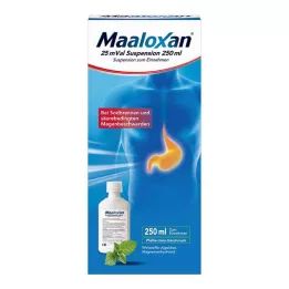 MAALOXAN 25 mVal suspensie, 250 ml