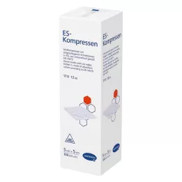 ES-KOMPRESSEN Unteril 5x5 cm 12 keer, 100 st
