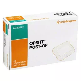 OPSITE Post-OP 8,5x9.5 cm associatie afzonderlijk steriel, 20x1 st