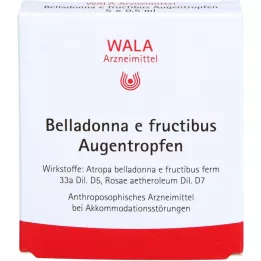 BELLADONNA E FRUCTIBUS Oogdruppels, 5X0,5 ml
