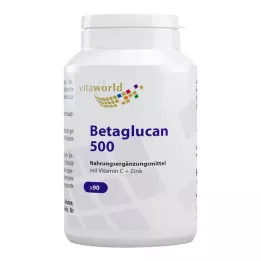 BETA-GLUCAN 500+Vitamine C+Zink Capsules, 90 stuks